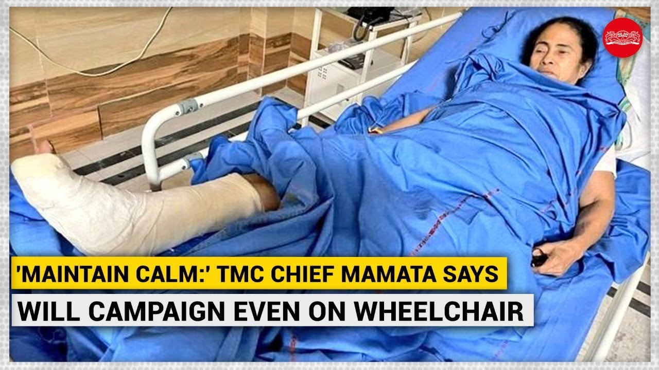 'Maintain calm:' TMC chief Mamata appeals from hospital, says will campaign even on wheelchair