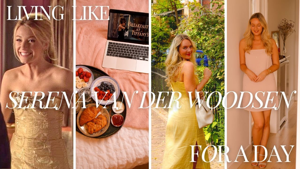 Living & Dressing like Serena van der Woodsen on Gossip Girl for a day (Outfits, foods, lifestyle)