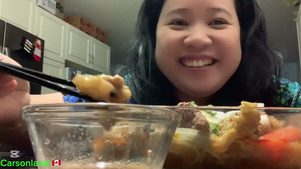 Hết Tết rồi em mời cả nhà một tô bò kho ở xứ tuyết nha ❤️❤️❤️❤️