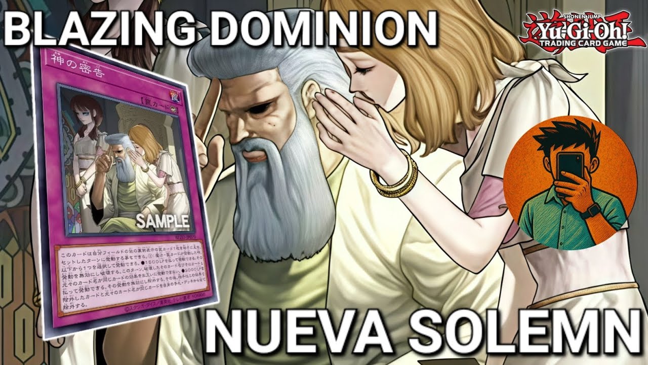 ✅Nueva SOLEMN en BLAZING DOMINION✨| Yu-Gi-Oh! TCG 2026