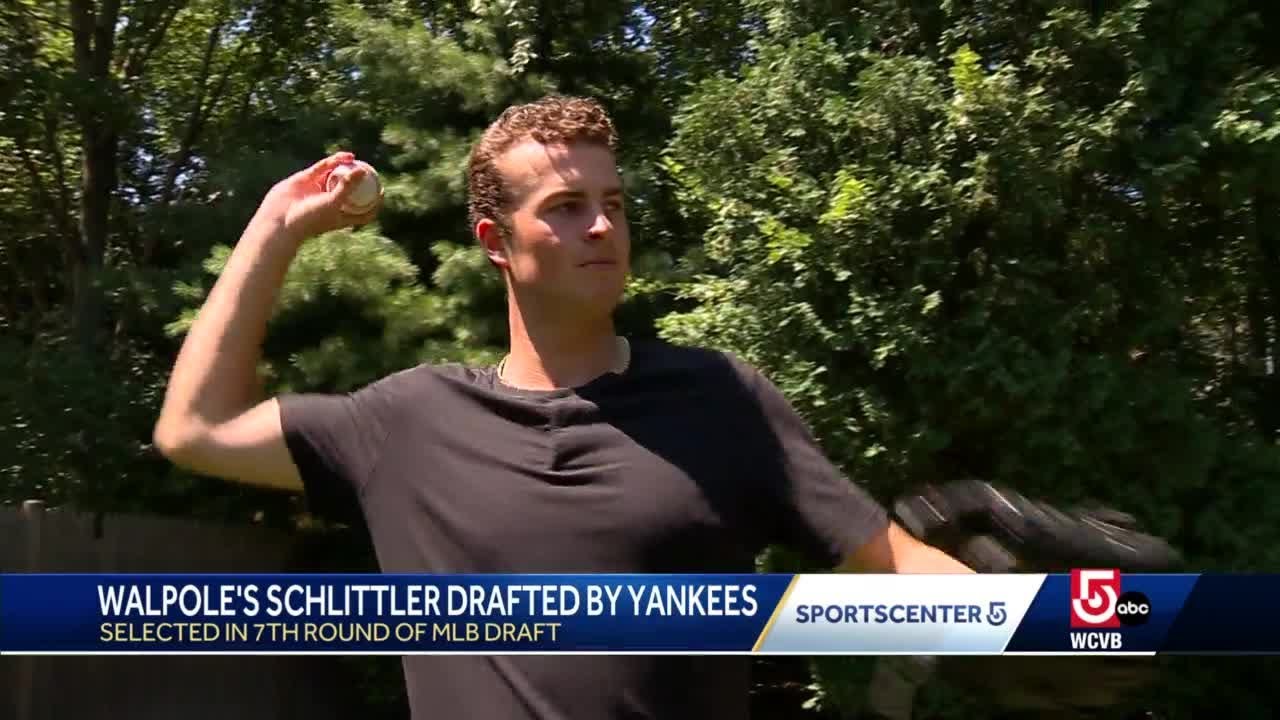 Walpole college baseball star drafted by New York Yankees