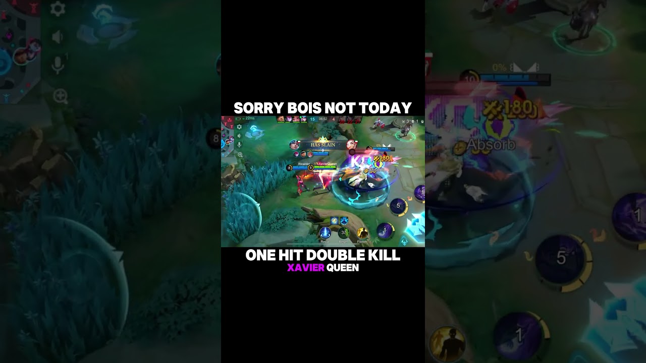 XAVIER One Hit Double Kill  - Xavier Gameplay -XAVIER Best Build  #XAVIER