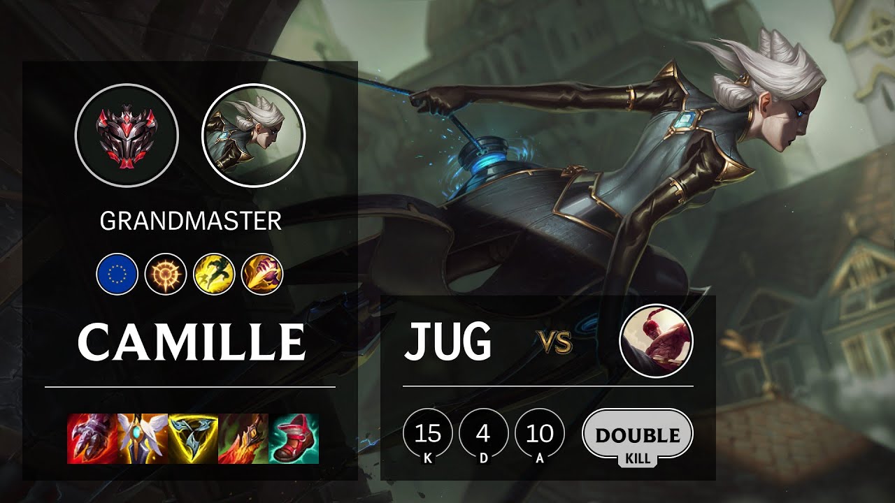 Camille Jungle vs Lee Sin - EUW Grandmaster Patch 11.10