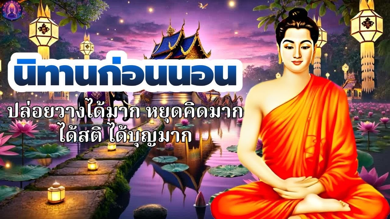 นิทานก่อนนอน🛌จิตใจสงบ รักตัวเองให้เป็น  ได้บุญมาก🌙พระพุทธศาสนาอยู่ในใจ