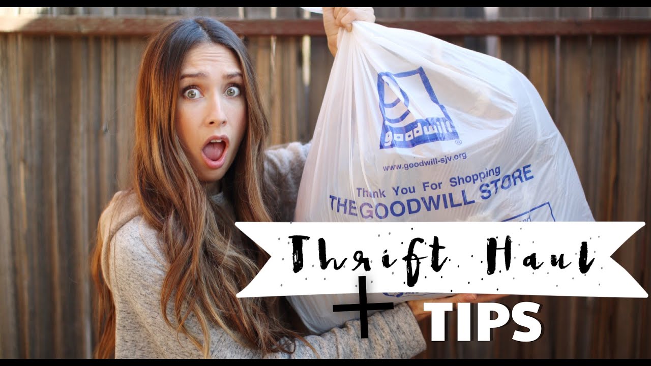 Thrift HAUL + Tips para unas compras eficientes! + LOOKS &hearts;