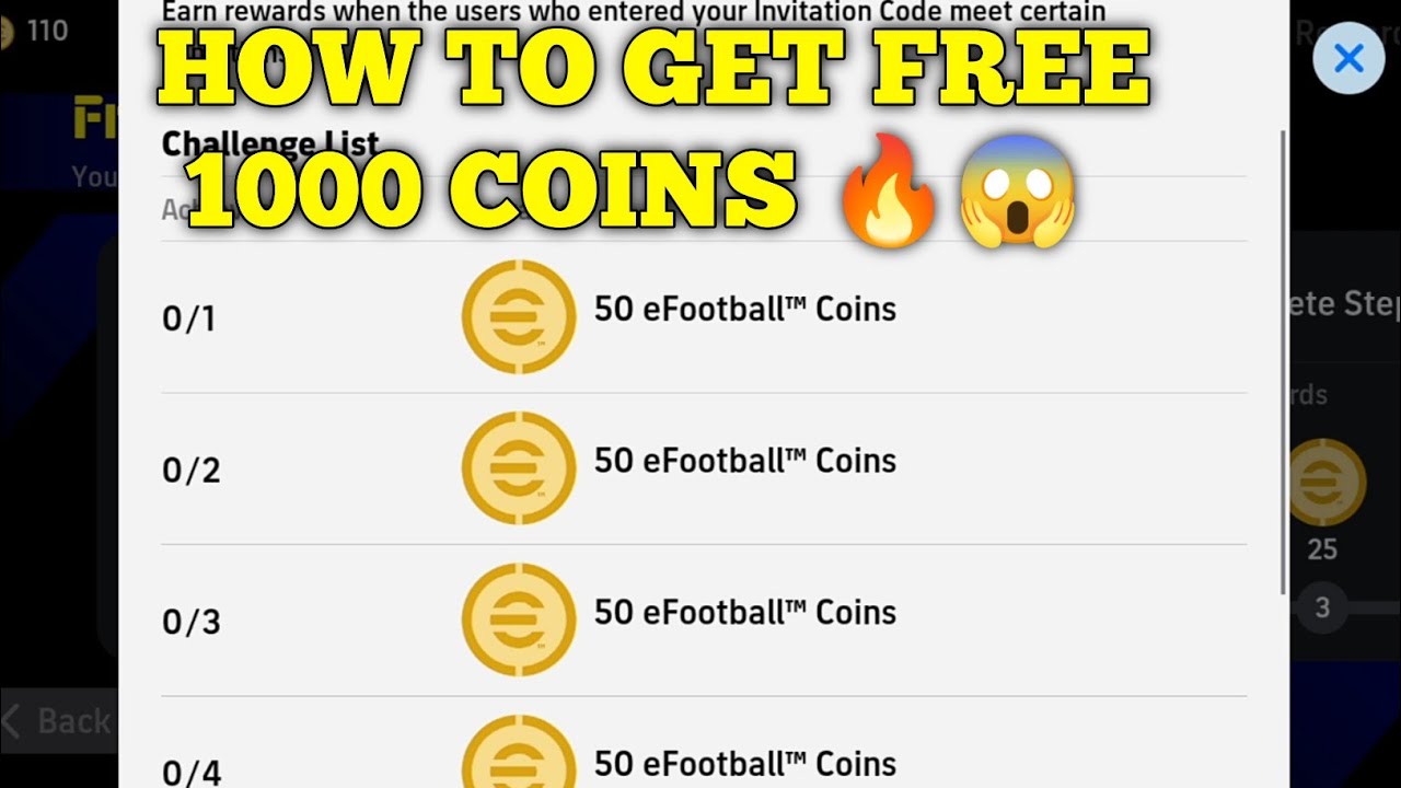 😱 HOW TO GET FREE 1000 COINS AFTER UPDATE! eFootball 🔥