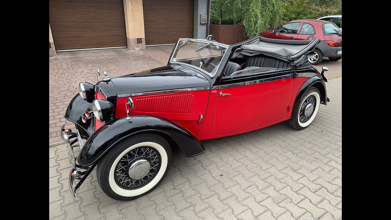 Audi DKW F7 1937 VII Wałbrzyski Rajd pojazd&oacute;w Zabytkowych 2019