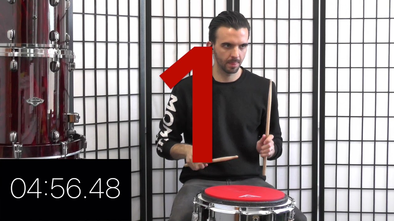 50 bpm: Singles - Doubles - Paradiddles