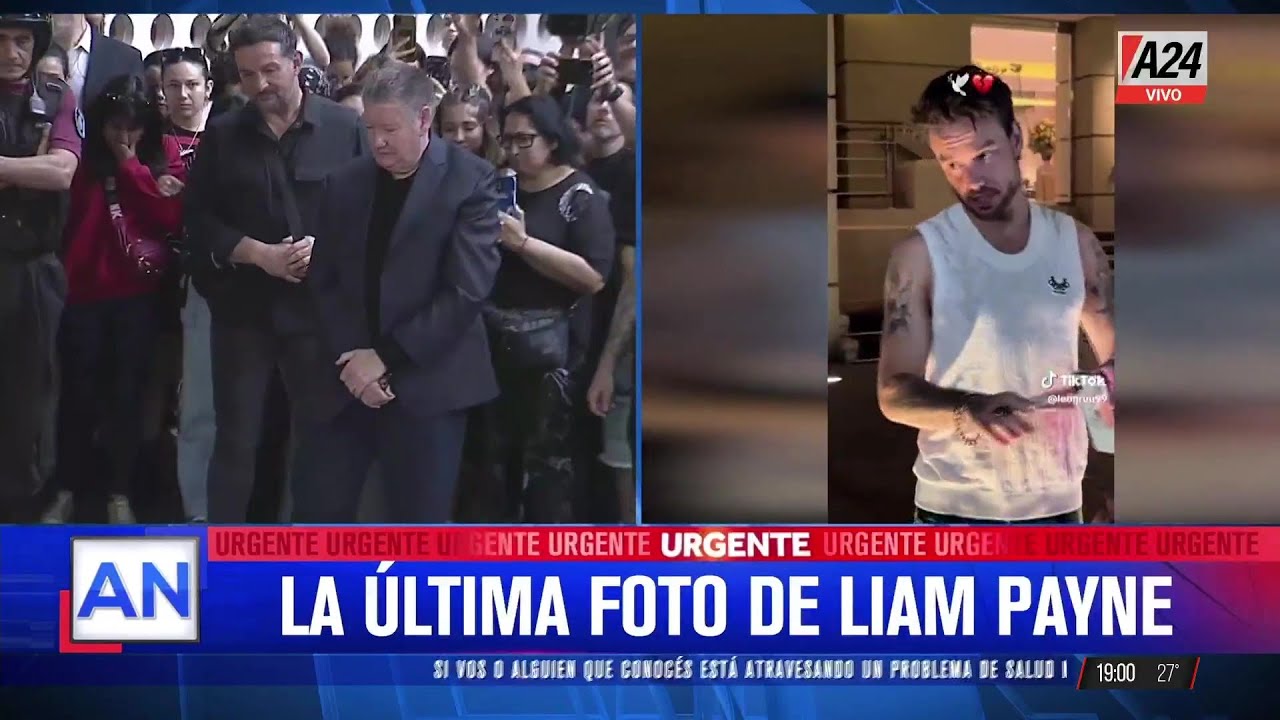 ⚫ MUERTE DE LIAM PAYNE: EL PADRE ESTUVO EN  EL HOMENAJE DE SUS FANS