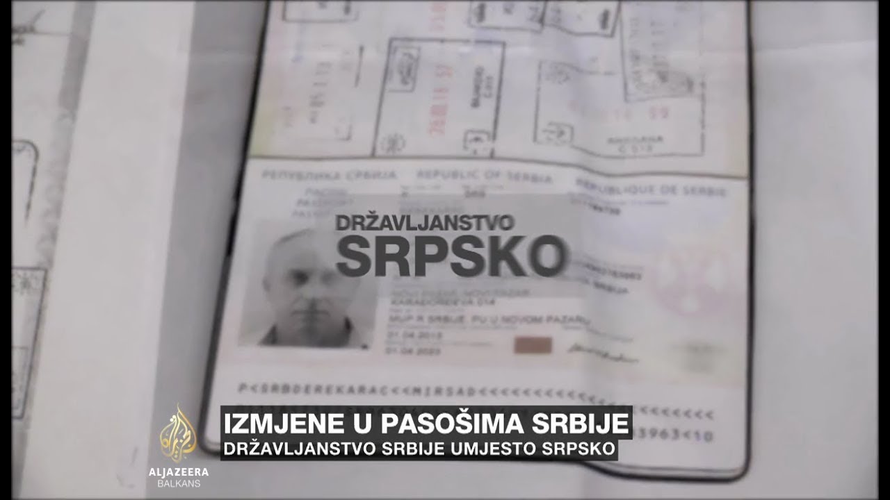 Državljanstvo Srbije umjesto srpsko, izmjena u pasošima