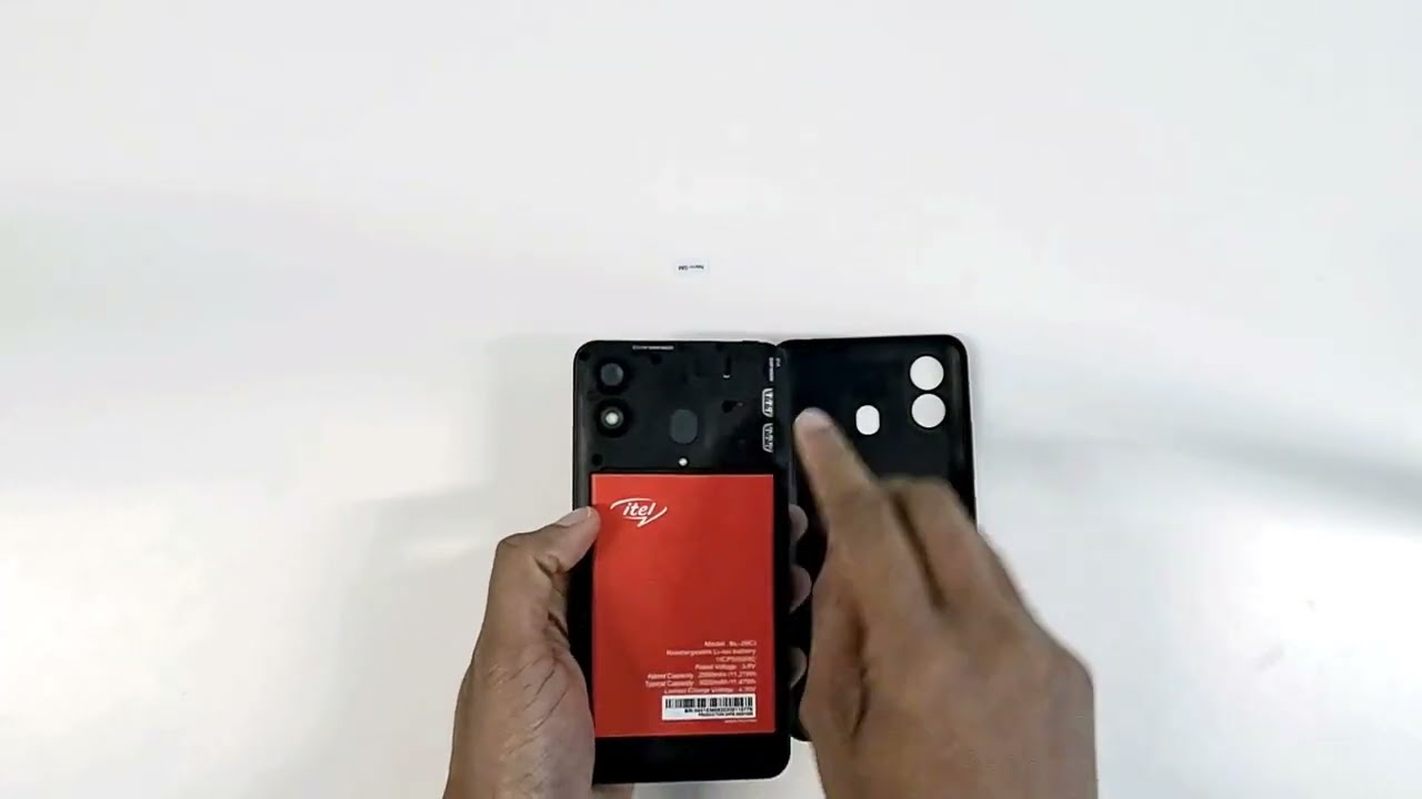 Insert Sim Card Itel A33 Plus