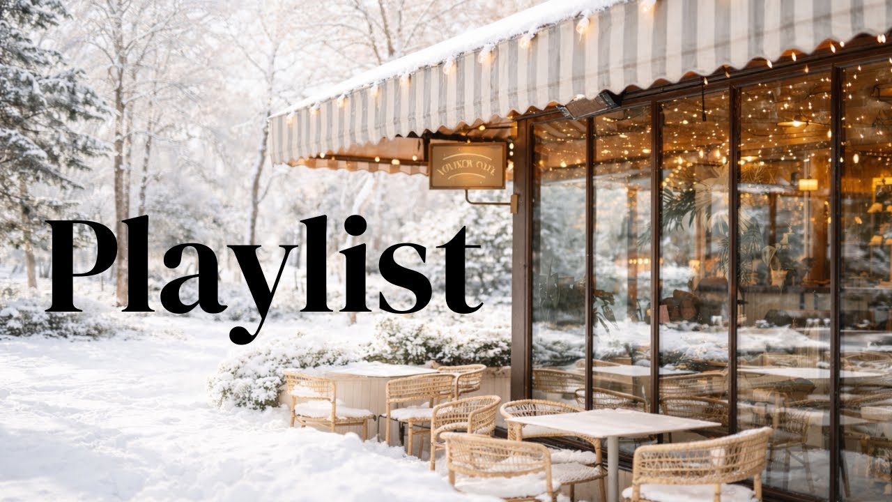 Winter Jazz  ❄️ Relaxing Café Music for All-Day Comfort
