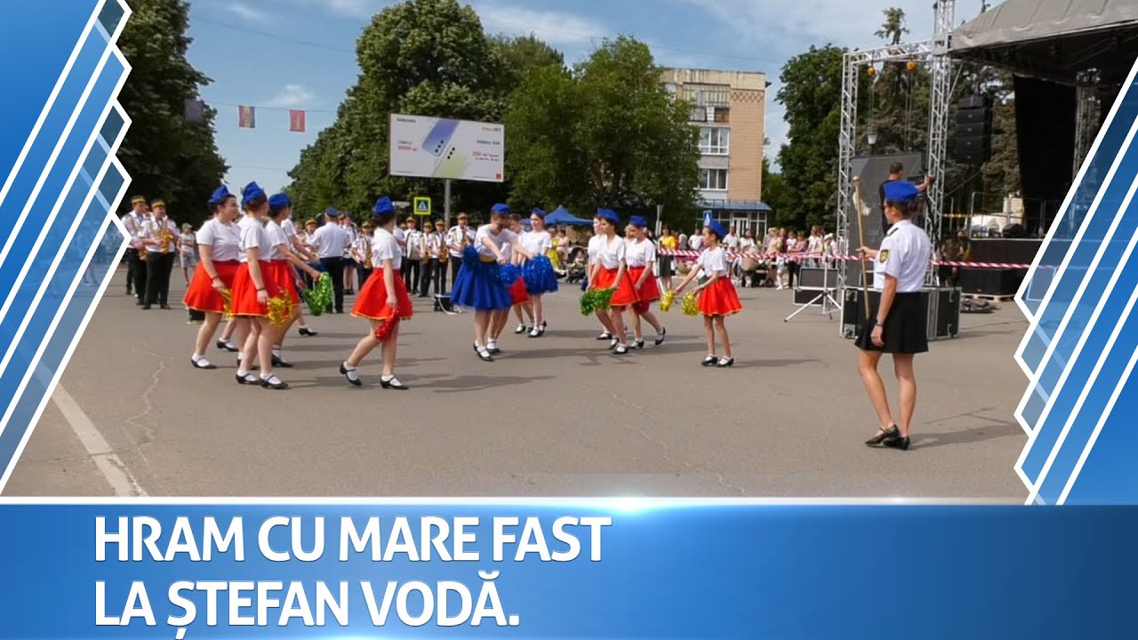 Sărbătoare cu mare Fast la Ștefan Vodă. De ziua orașului a fost mare veselie