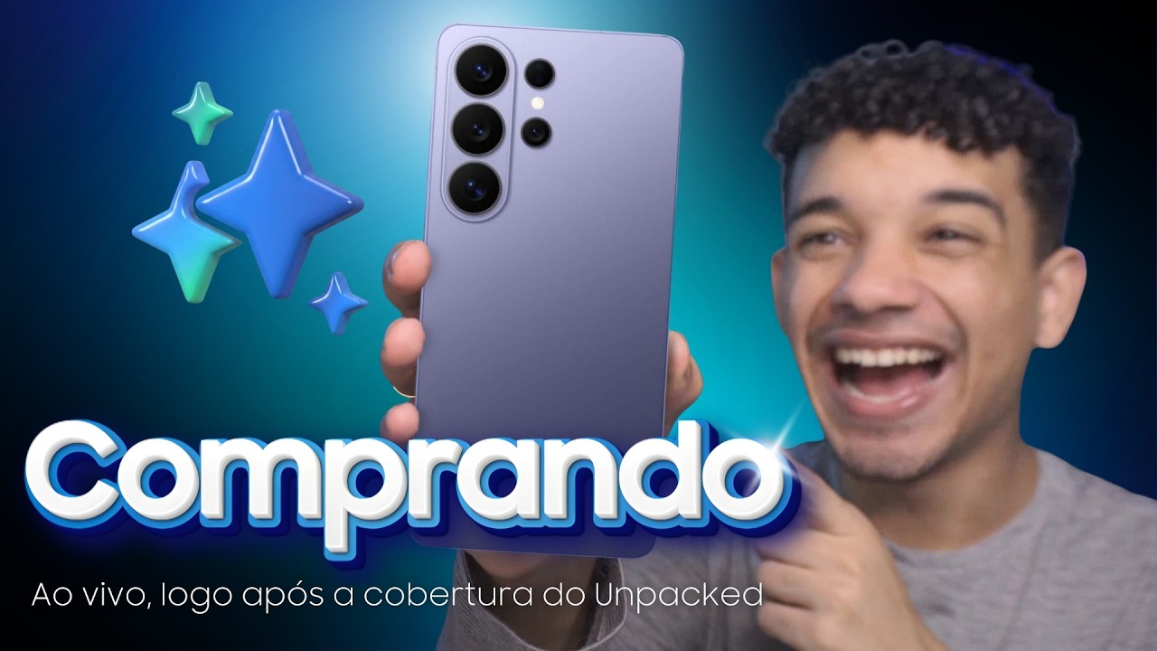 🔥AGORA VAI? Comprando meu Galaxy S26 Ultra pela METADE DO PREÇO (Ao vivo)