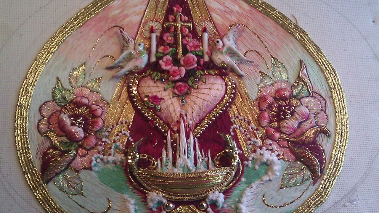 Spiritual Art of Embroidery by Salvarael Lalique
