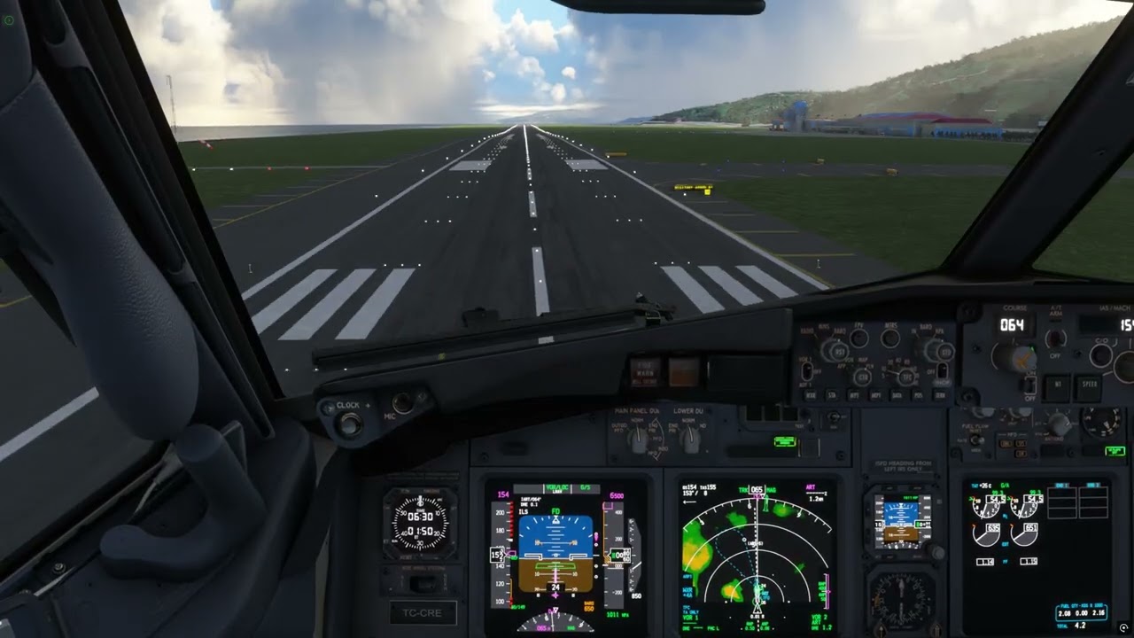 MSFS | Boeing 737 landing at Rize-Artvin (LTFO)