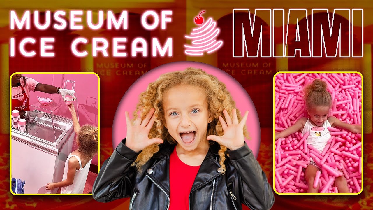 Museum of Ice Cream Miami | Tashi Talks: Sweet Adventures for Ice Cream for Breakfast Day! 🍦