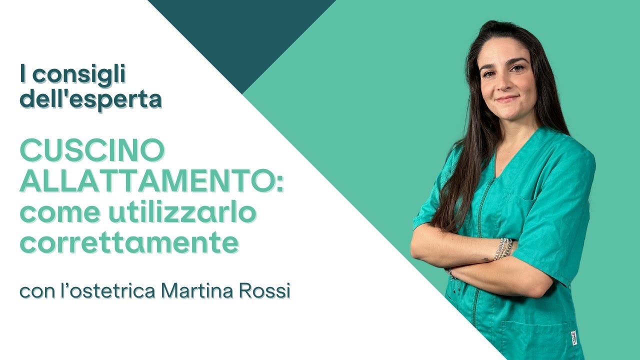 Come usare correttamente il cuscino allattamento - con l'ostetrica Martina Rossi