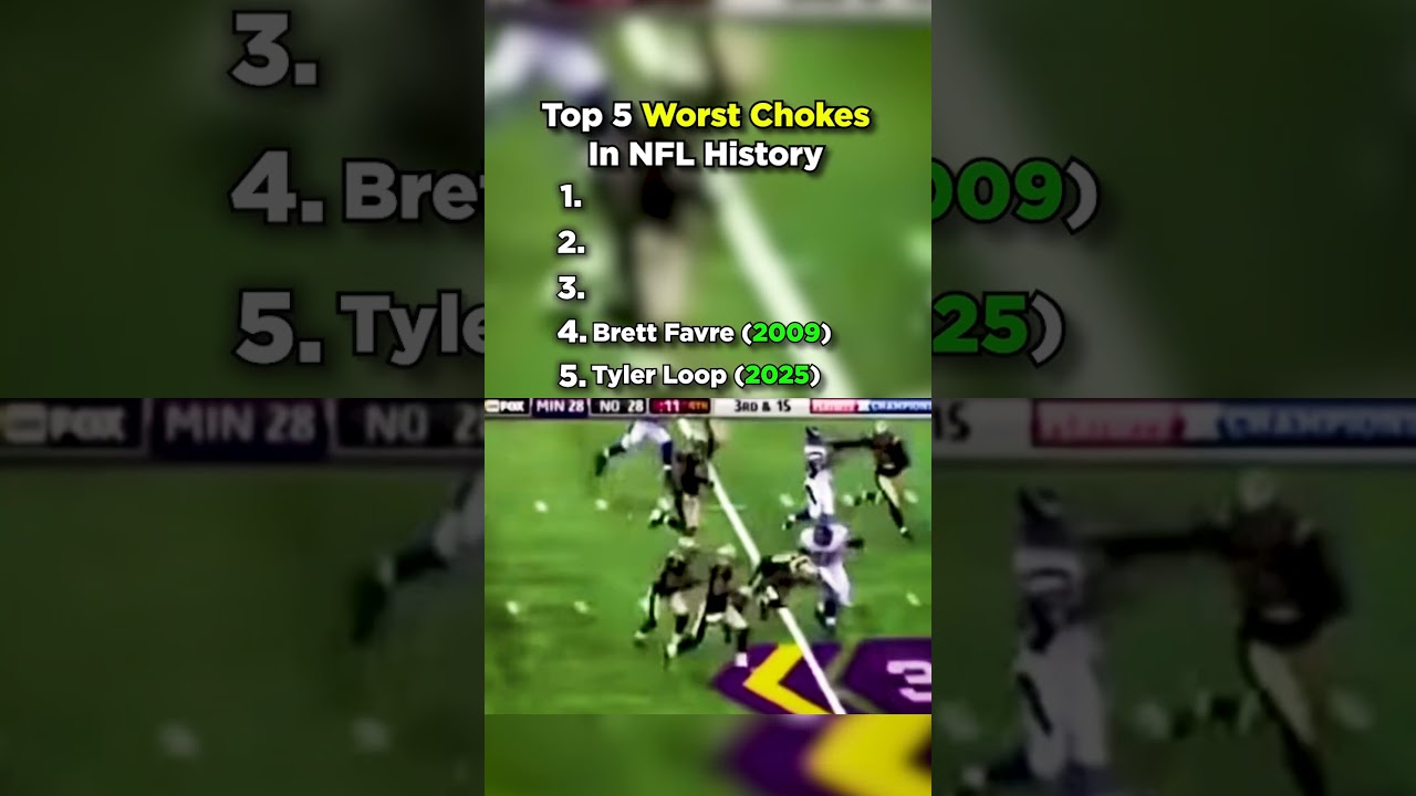 Worst Chokes In NFL History #nfl #football #patrickmahomes #tombrady #joshallen #chiefs #patriots