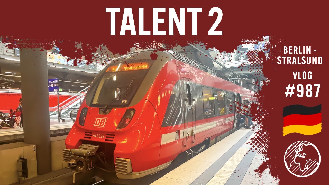Im Talent 2 nach Stralsund | TripReport | Vlog 987