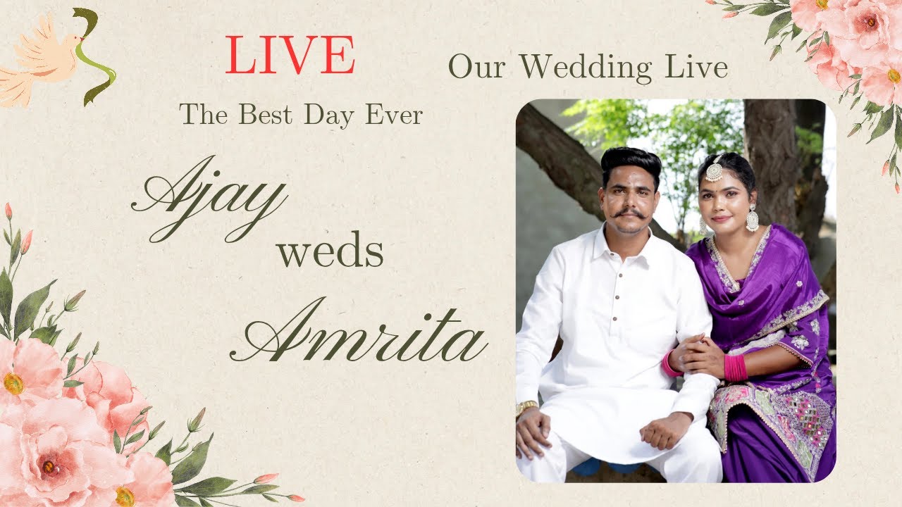 (LIVE) Wedding of AJAY & AMRITA - by AJAY PHOTOGRAPHY M.7986370945