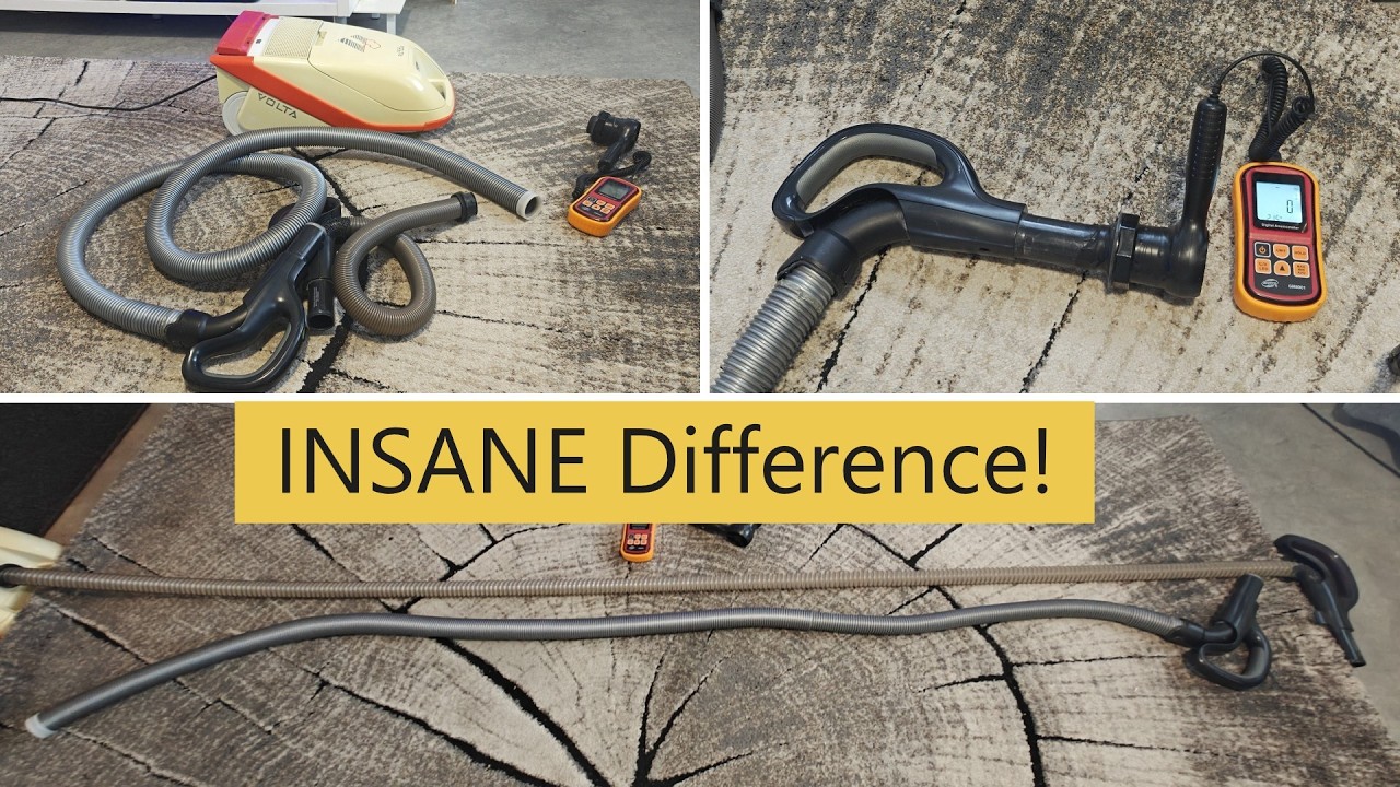 Airflow Test: Stretch Hose vs Normal Hose