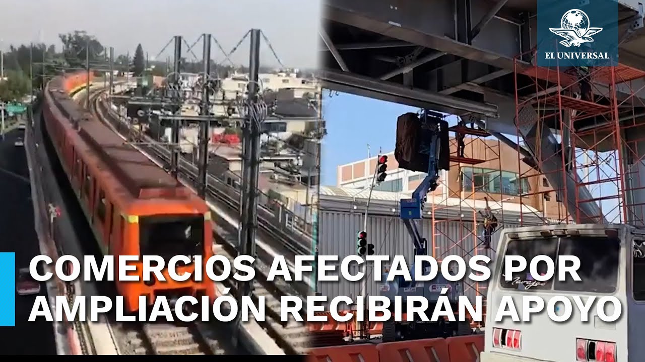 Comercios afectados por ampliaci&oacute;n de L&iacute;nea 12 del Metro recibir&aacute;n apoyos