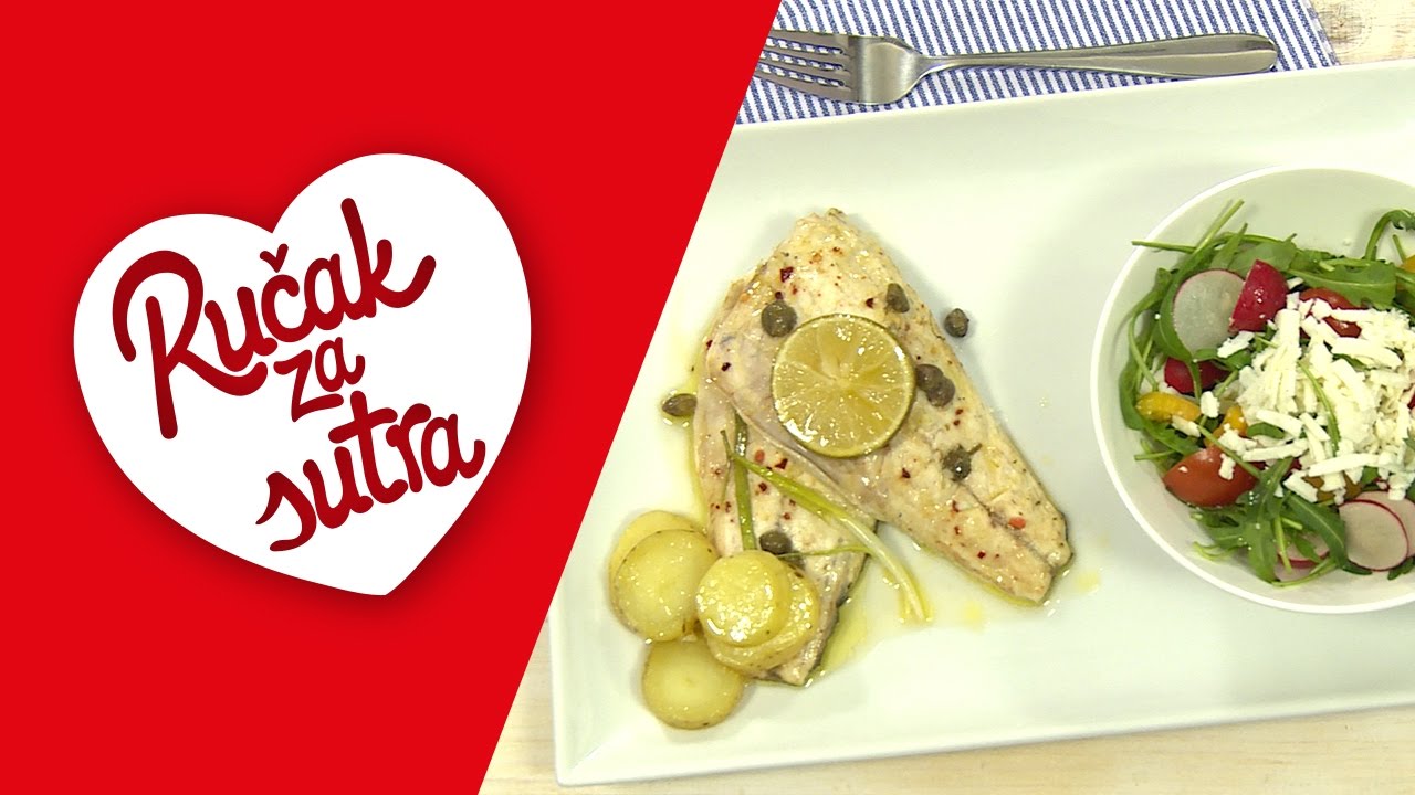 Zapečeni filet lubina