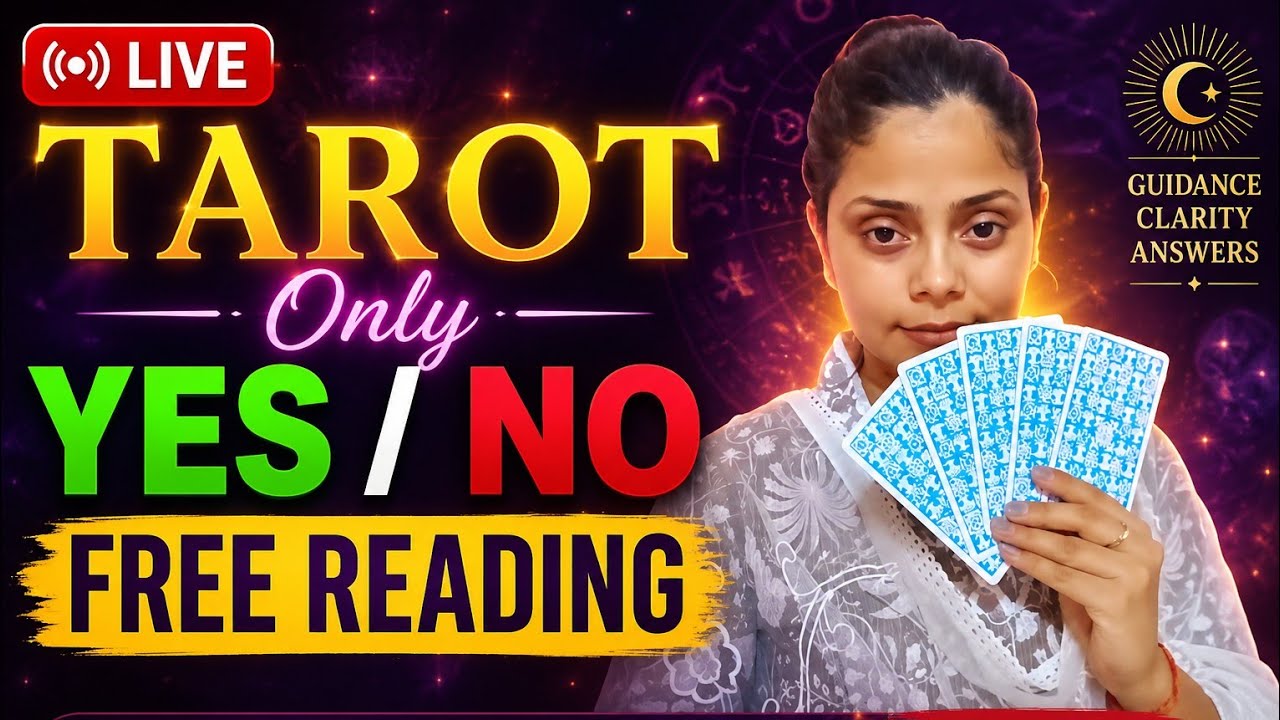 🕉️AblessedU is live Only Yes/No Question Free Tarot Reading