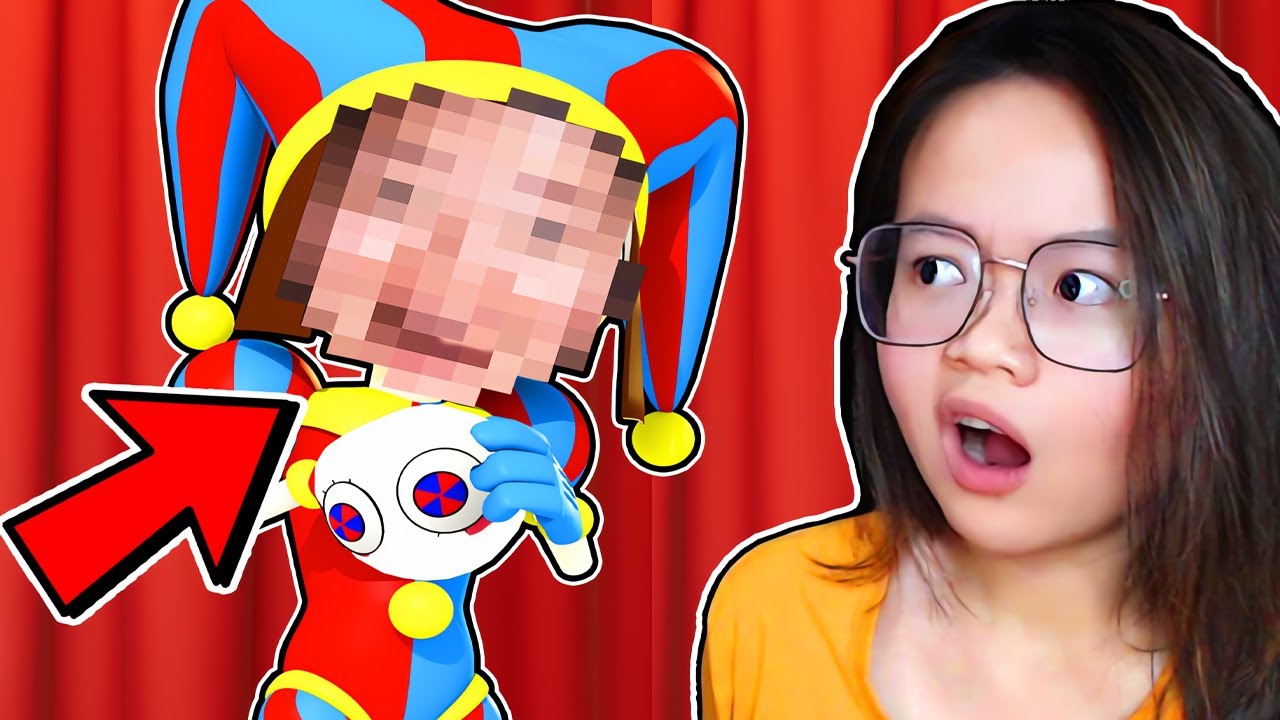 TERNYATA INI WAJAH ASLI POMNI dari AMAZING DIGITAL CIRCUS ft @BANGJBLOX