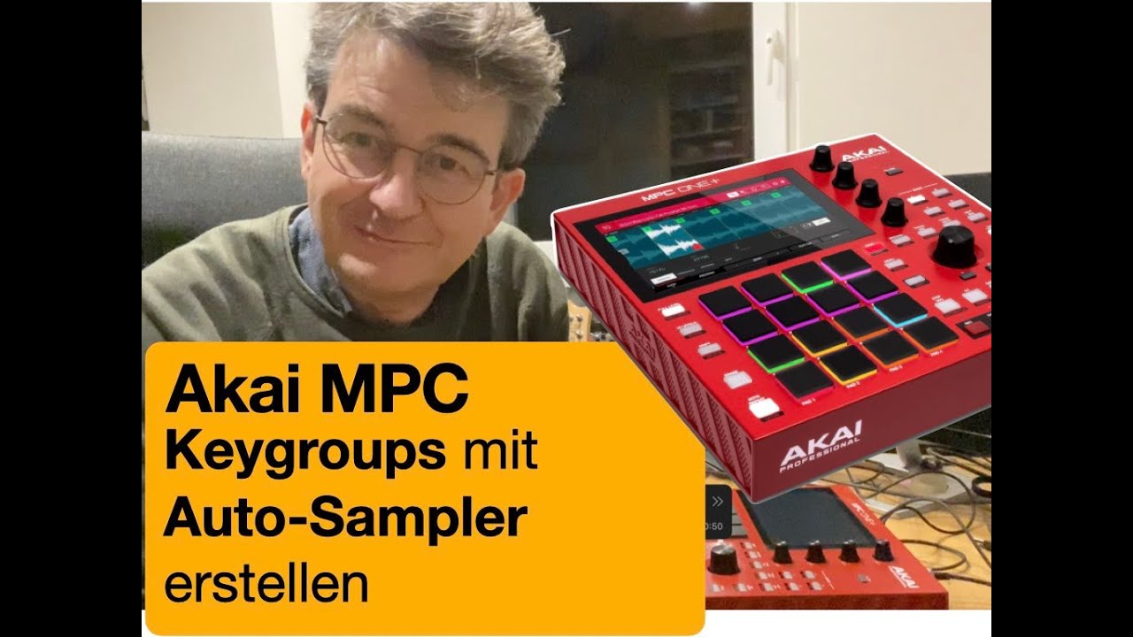 Akai MPC Keygroups mit Auto-Sampler erstellen - (deutsch)