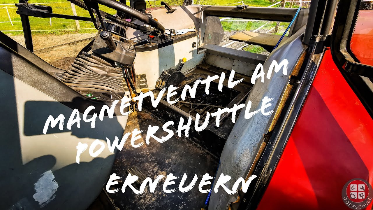 Magnetventil am Powershuttle erneuern | Case Maxxum 5140