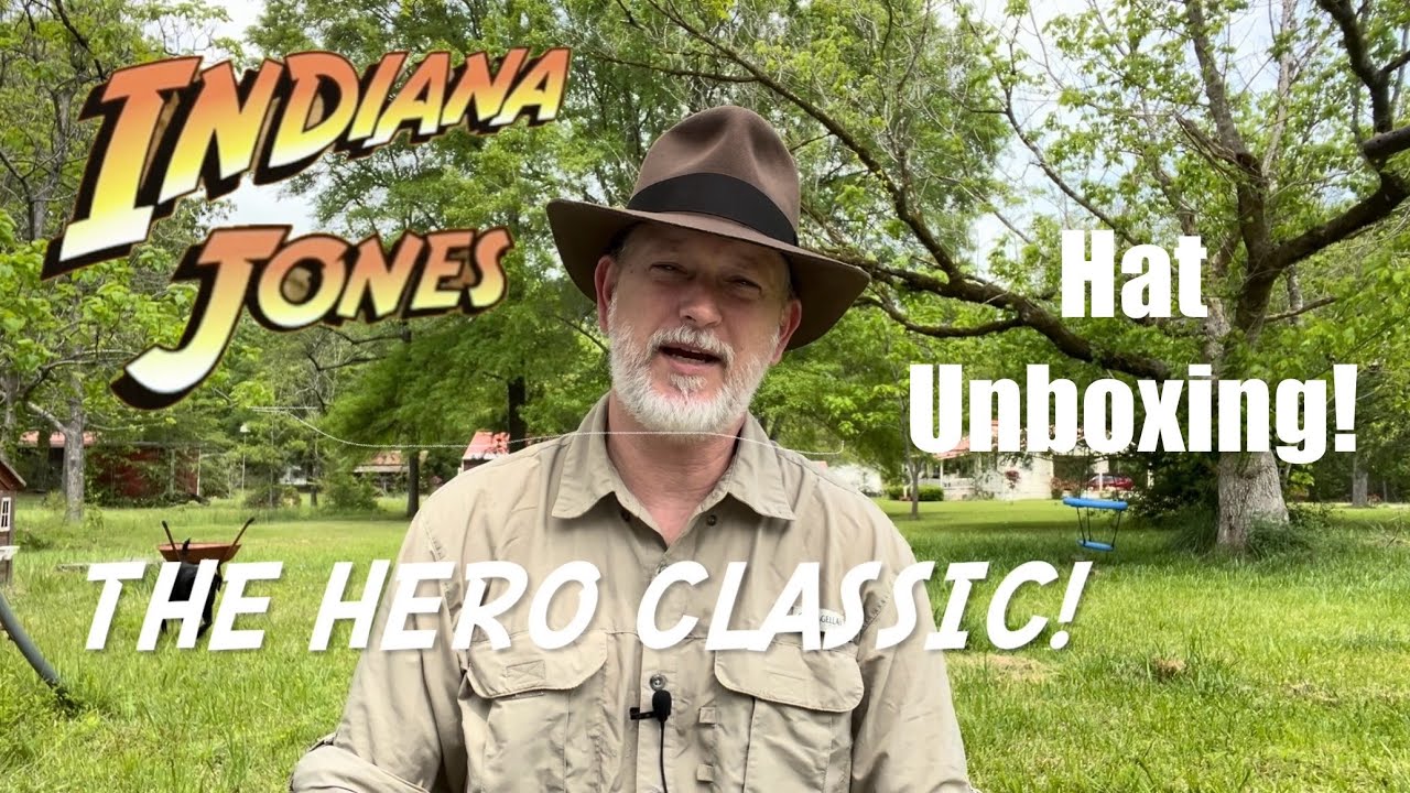 Indiana Jones Hat, The Hero Classic Unboxing!