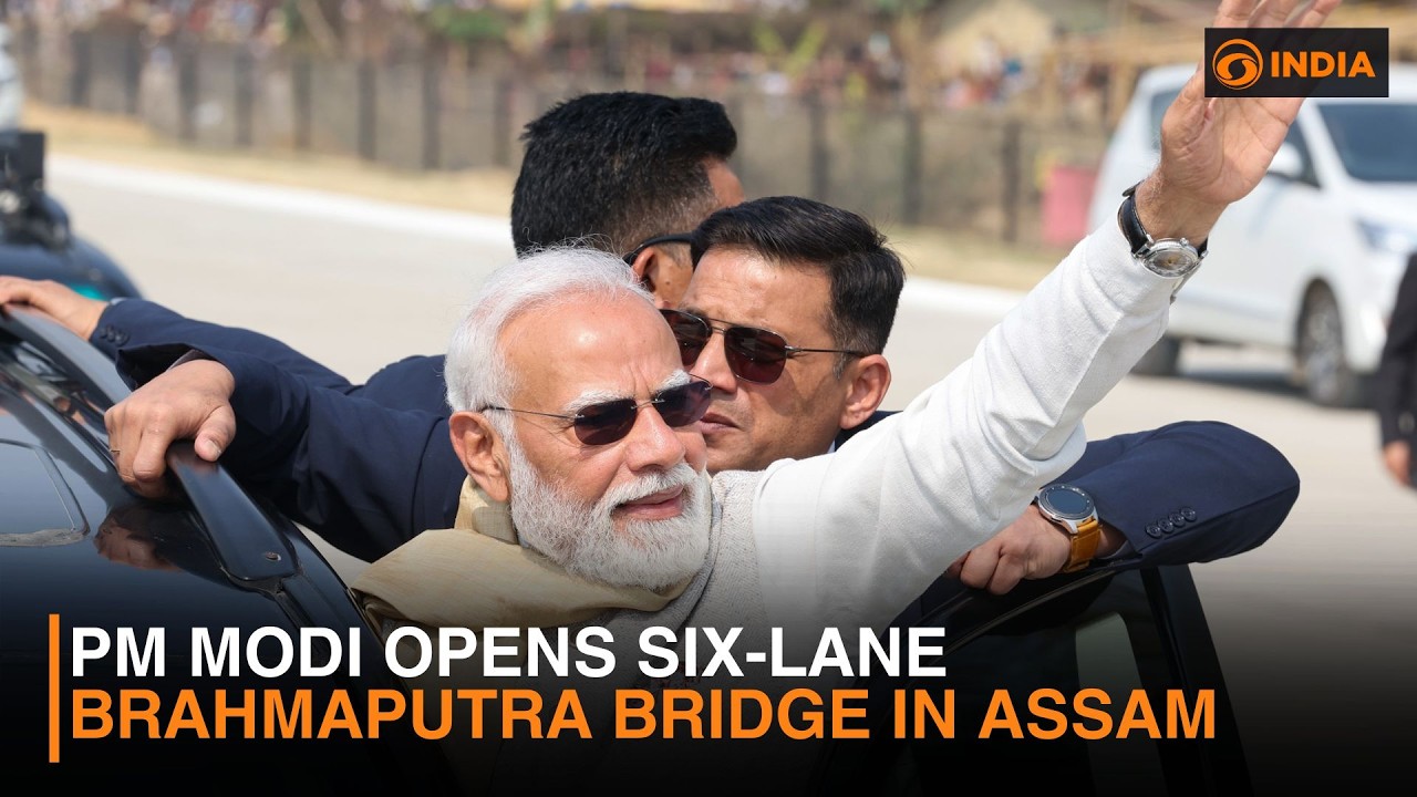 Assam Steps Into Progress: PM Modi Unveils Landmark Projects & more news | DD India Live | 4 PM IST