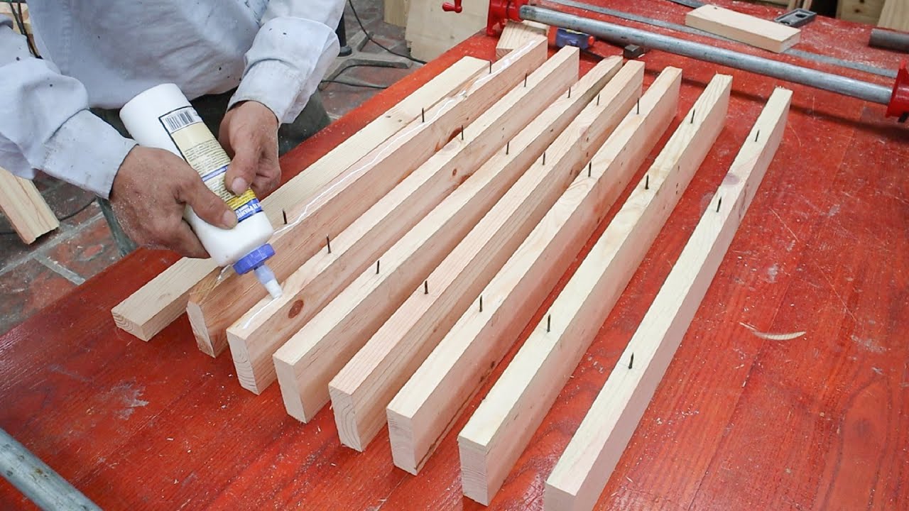 Make A Coffee Table Foldable From A Wooden Pallet / Design Ideas Recycling DIY Wood Pallet Projects