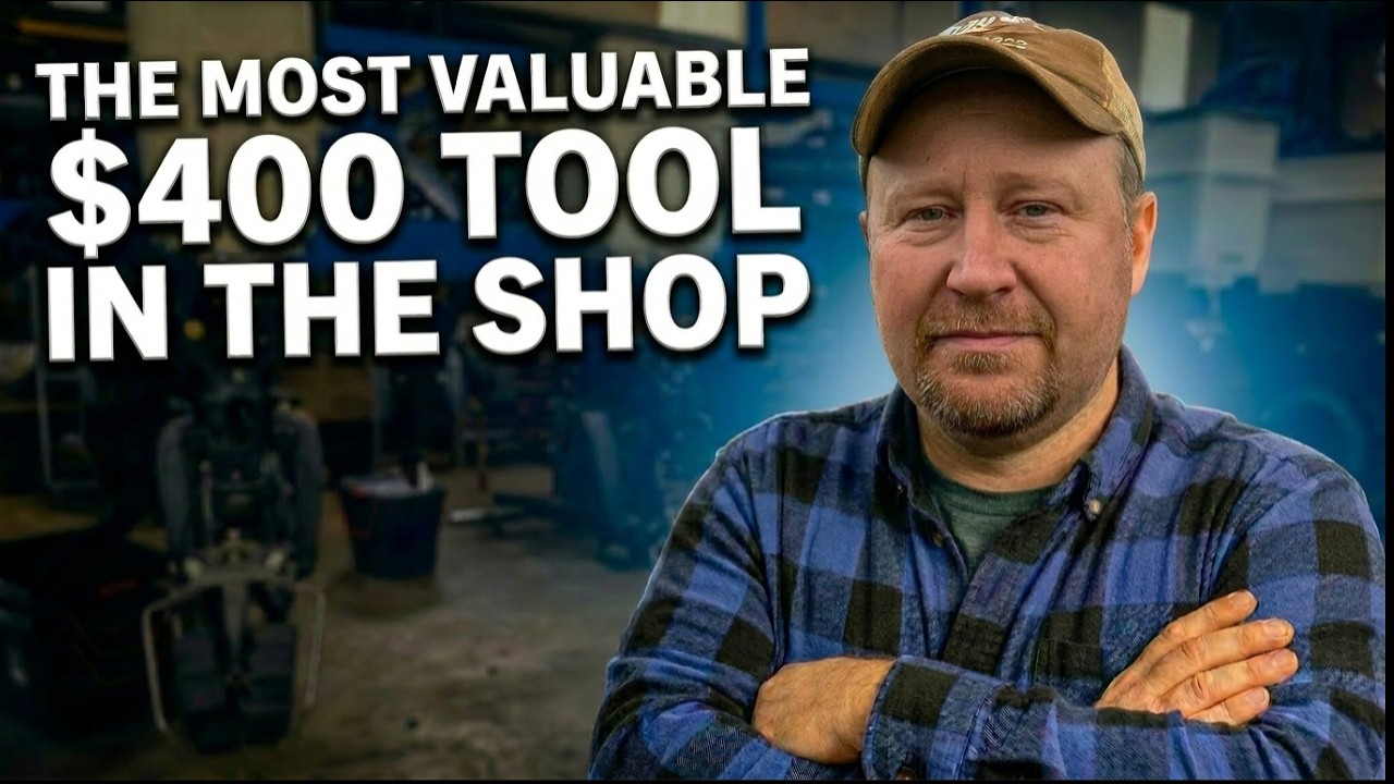 The Most Valuable $400 Tool In The Shop!