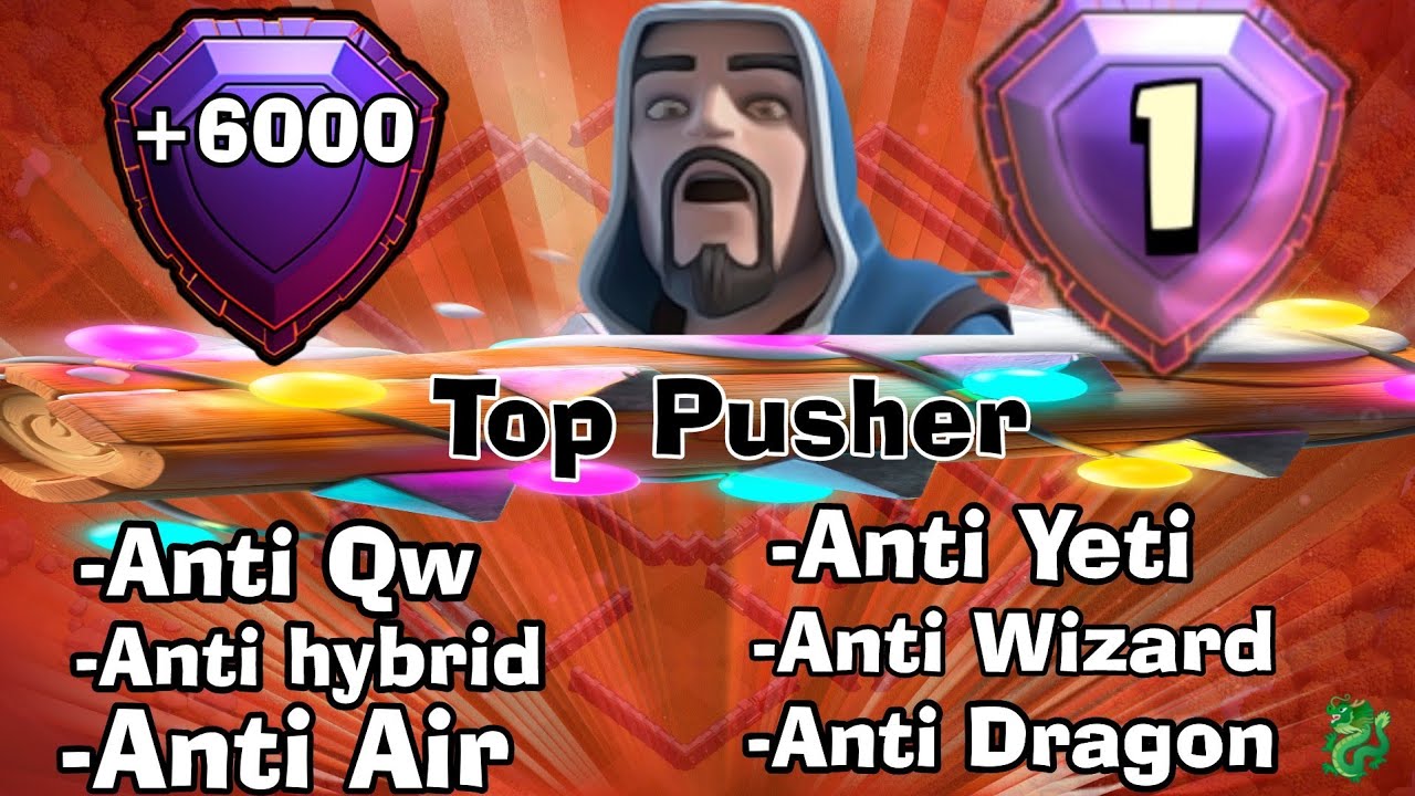 Global Top Player Pushing Bases. Top 10 Global Player Anti 1/2 Star Pushing Bases. #coc