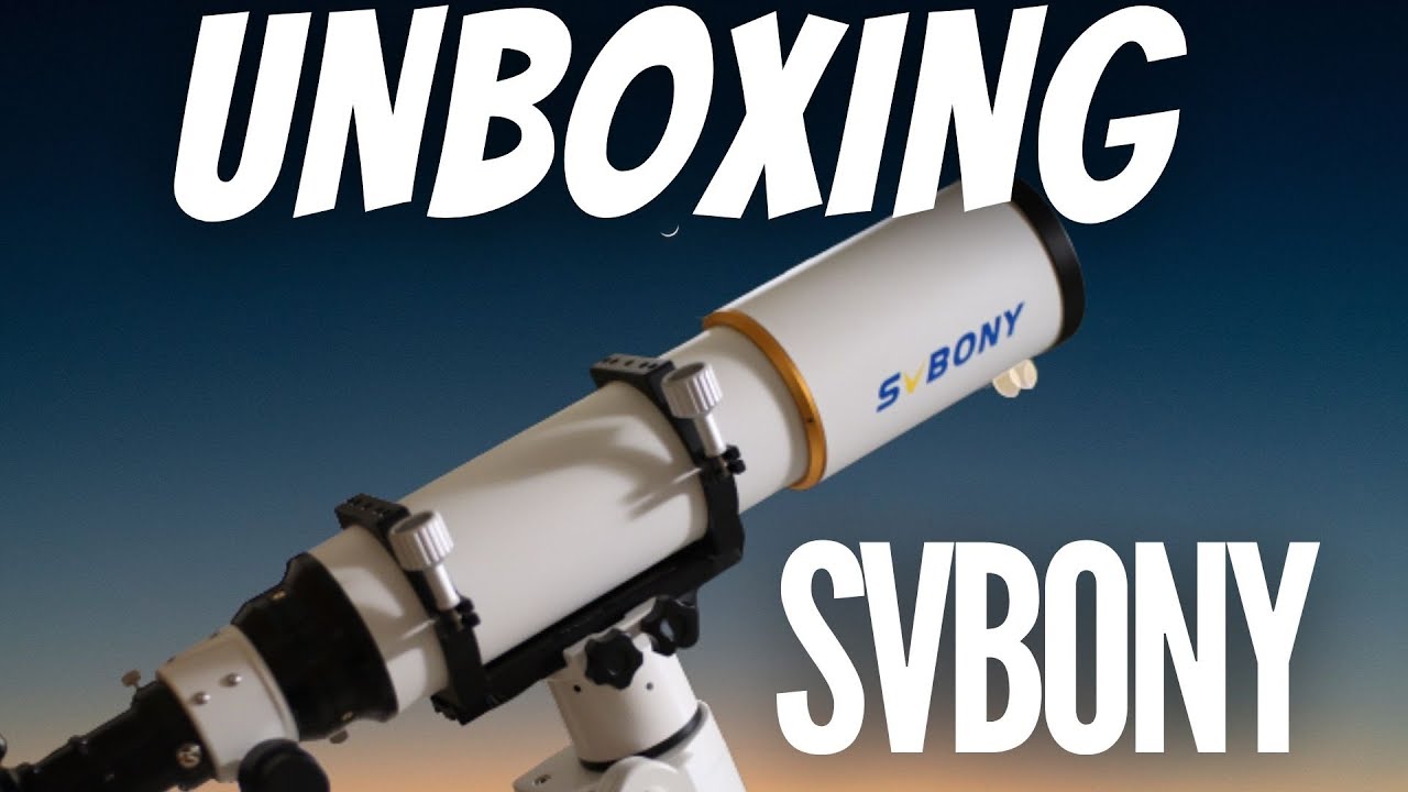 EXCITING! UNBOXING SVBONY SV503 102ED Refractor Telescope