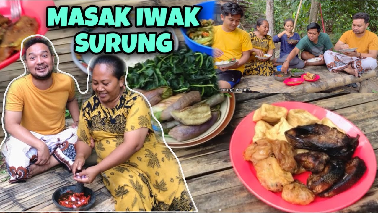 MASAK SAMBELAN IWAK PANGGANG DI HARI TERAKHIR JEMI DI JOGJA