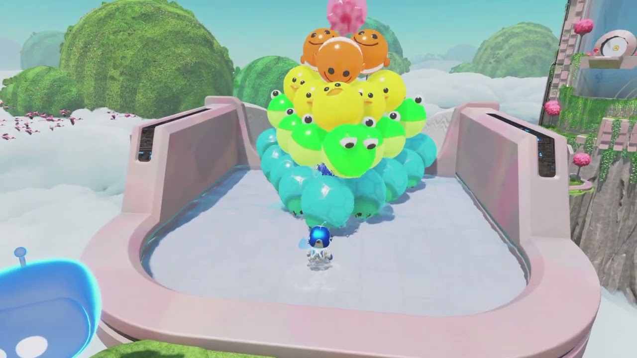 Playing Astro bot
