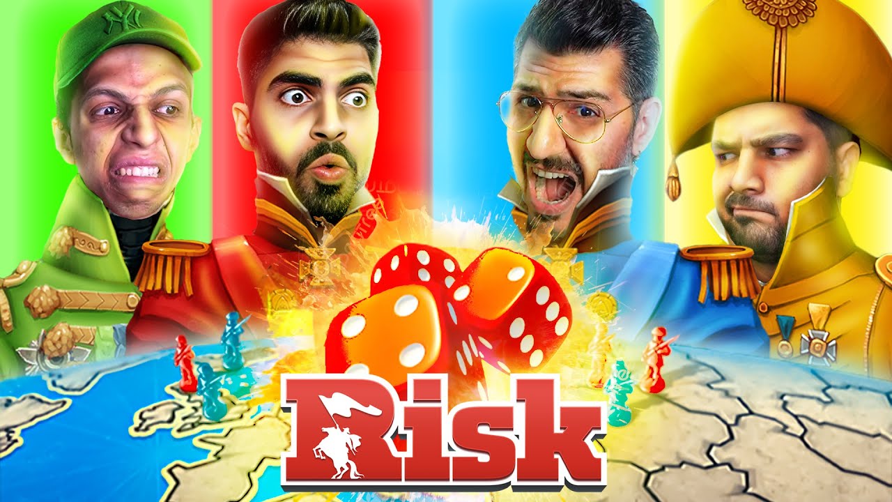 این بازی رفاقت مارو بهم زد 🤣😡 RISK