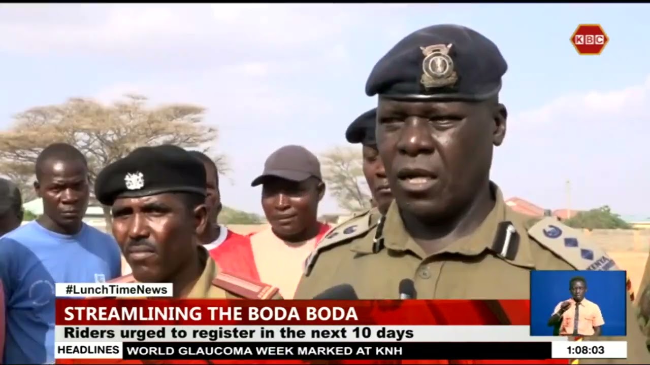 Garissa Town security officials start zoning boda boda operators to bring discipline and curb crime