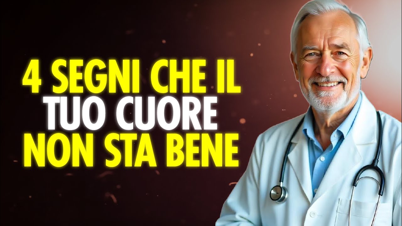 SCOPRI I 4 SEGNI DEL TUO CORPO CHE POSSONO RIVELARE PROBLEMI CARDIACI!