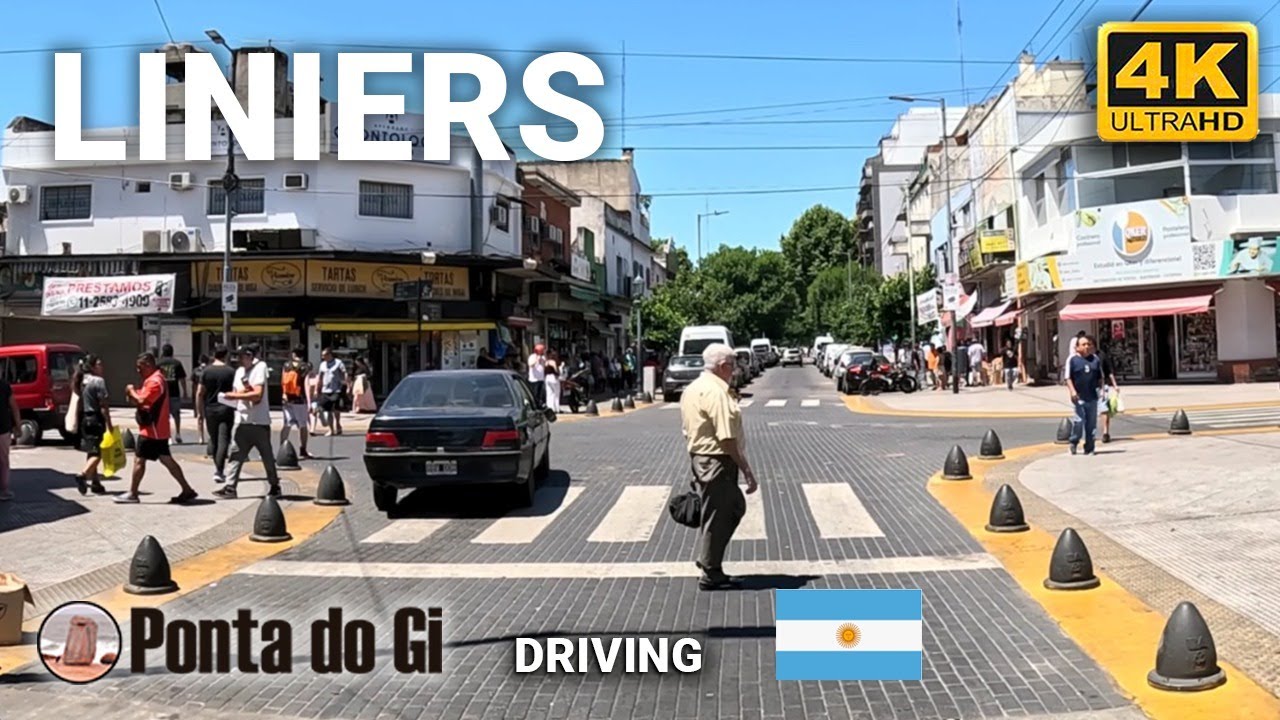 El BARRIO del CAMPEÓN 2024 [LINIERS] #driving TOUR UHD 4K virtual CIUDAD de BUENOS AIRES - ARGENTINA