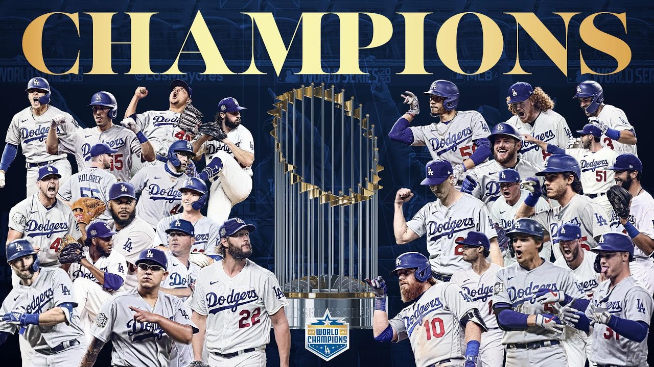 Los Angeles Dodgers 2020 World Series Champions Highlights