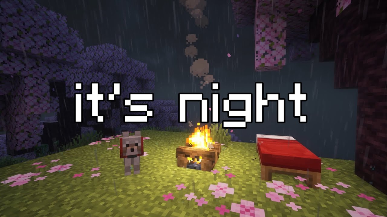 everything will be ok... (minecraft music w/ soft rain)