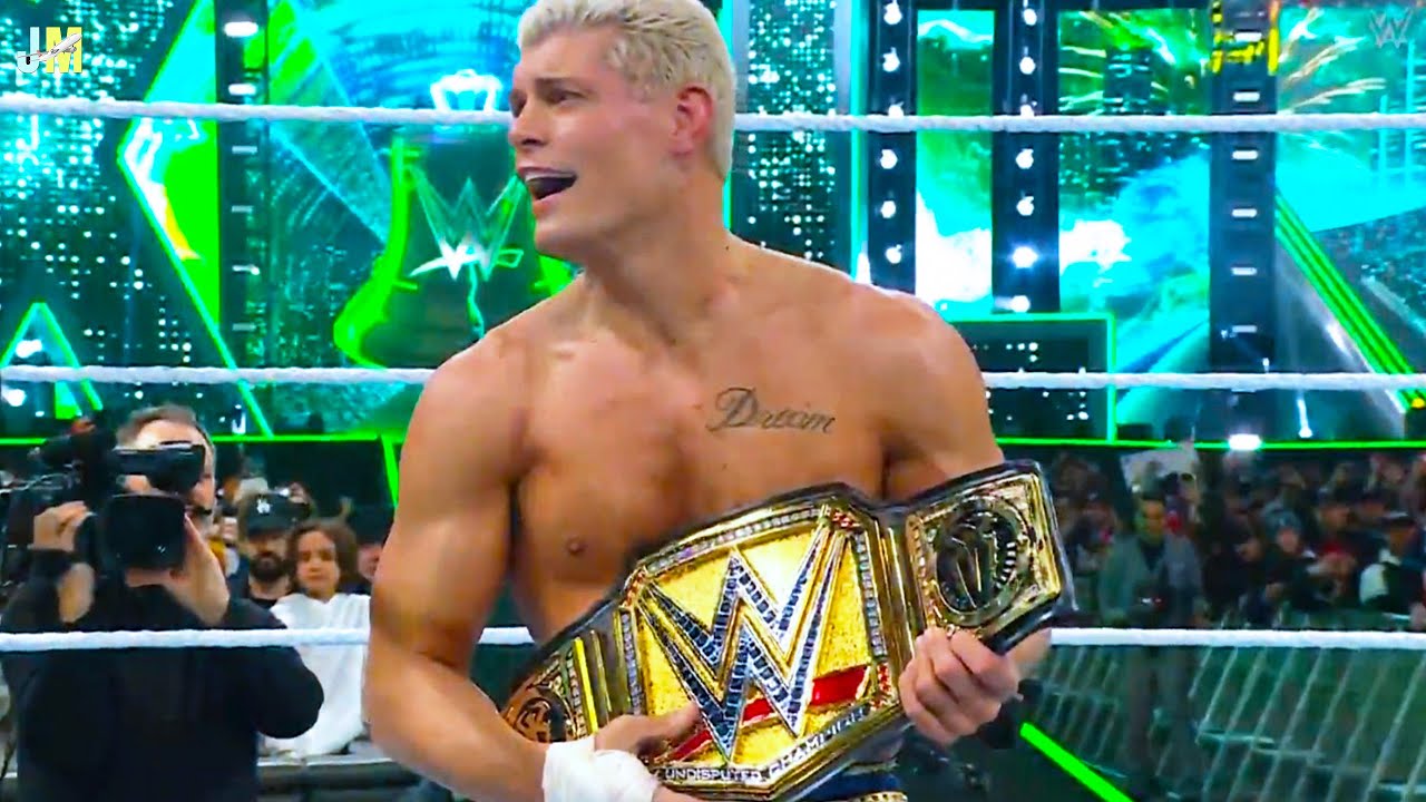 CODY RHODES PINS ROMAN REIGNS TO FINISH THE STORY!