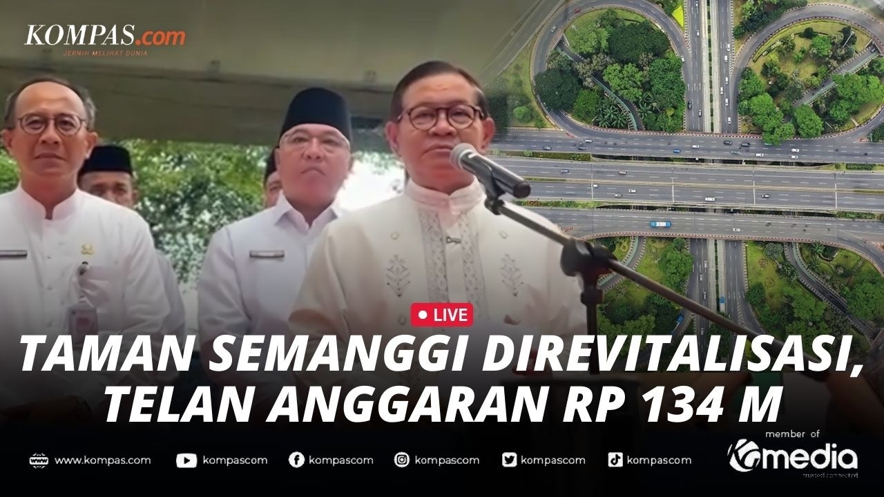 🔴LIVE - Pramono Groundbreaking Revitalisasi Taman Semanggi, Anggaran Rp 134 Miliar