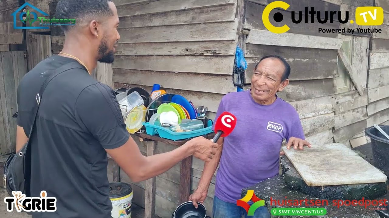 Suriname : Cabenda Dorp een vergeten dorp, speeltuin naar de kloten ook geen SWM water