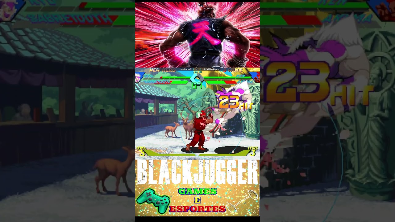 💥COMBO INCR&Iacute;VEL DE AKUMA COM SECRETO - X-Men Vs Street Fighter💥